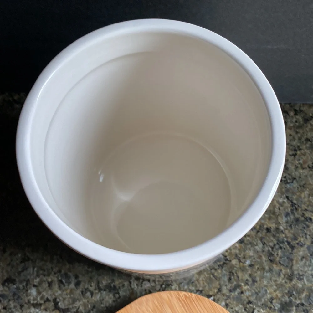 Pier 1 Imports Ceramic Canister NWT